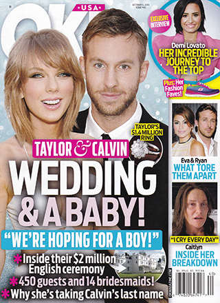 Illustration for article titled This Week In Tabloids: Taylor and Calvin Will Soon Welcome a Baby to the Stage